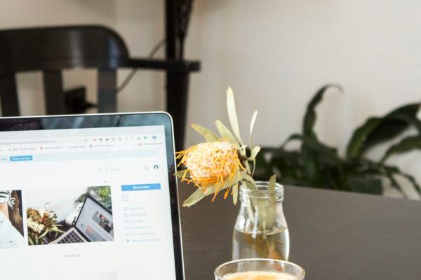 Transparante website 