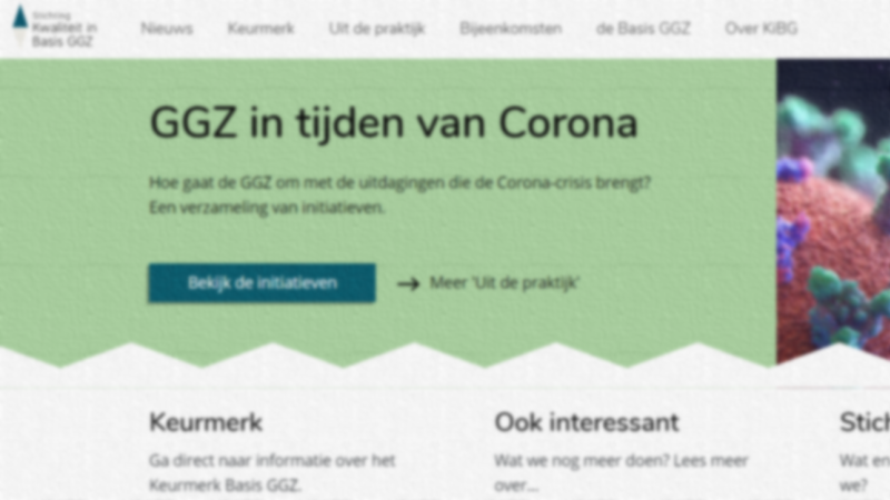 Nieuwe website