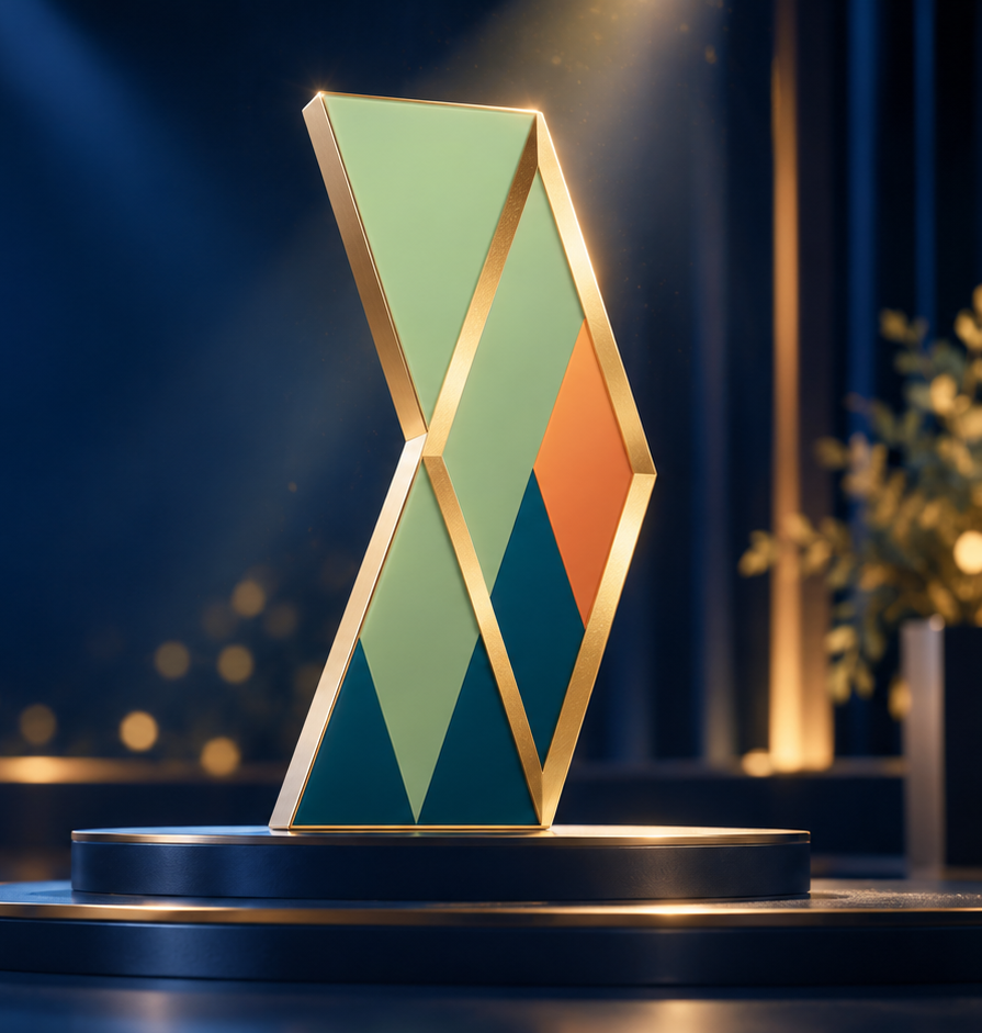 Gouden Randjes award-vierkant