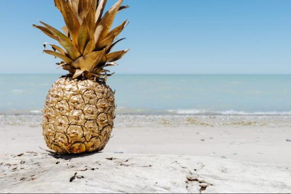 Gouden ananas