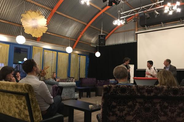 Foto van het Basis GGZ café op 14 januari 2020